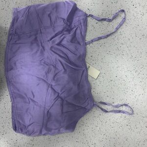 PURPLE AERIE CROP TOP